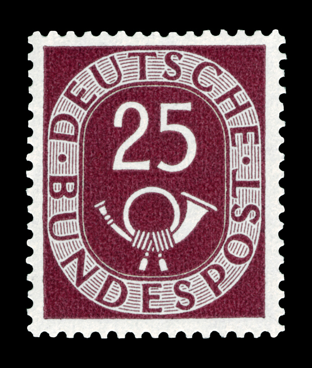DBP 1951 131 Posthorn