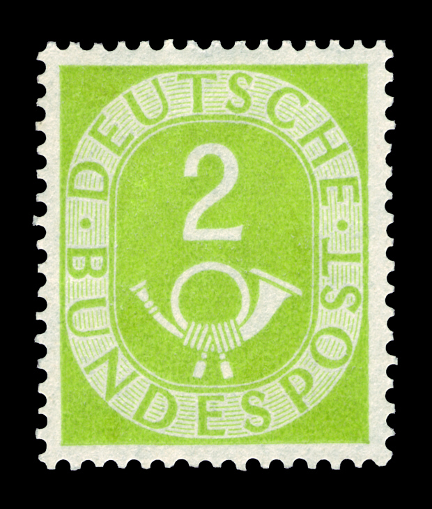 DBP 1951 123 Posthorn