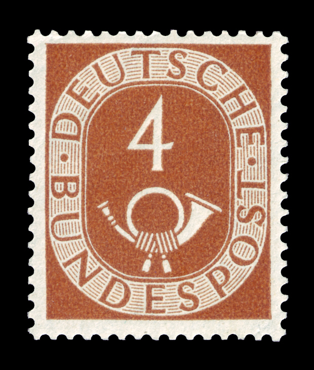 DBP 1951 124 Posthorn