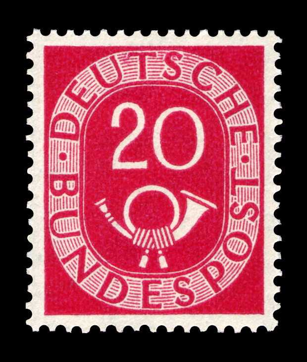 DBP 1951 130 Posthorn