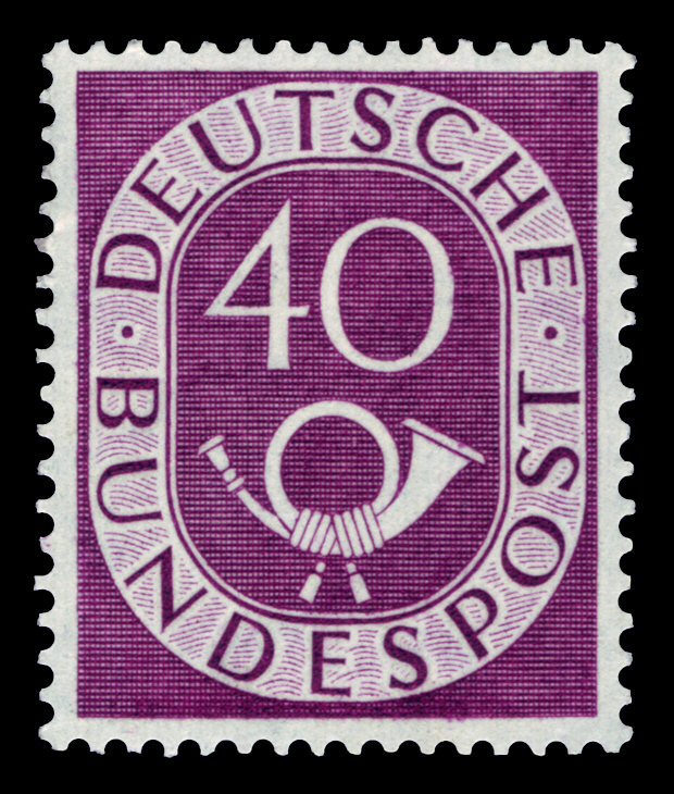 DBP 1951 133 Posthorn