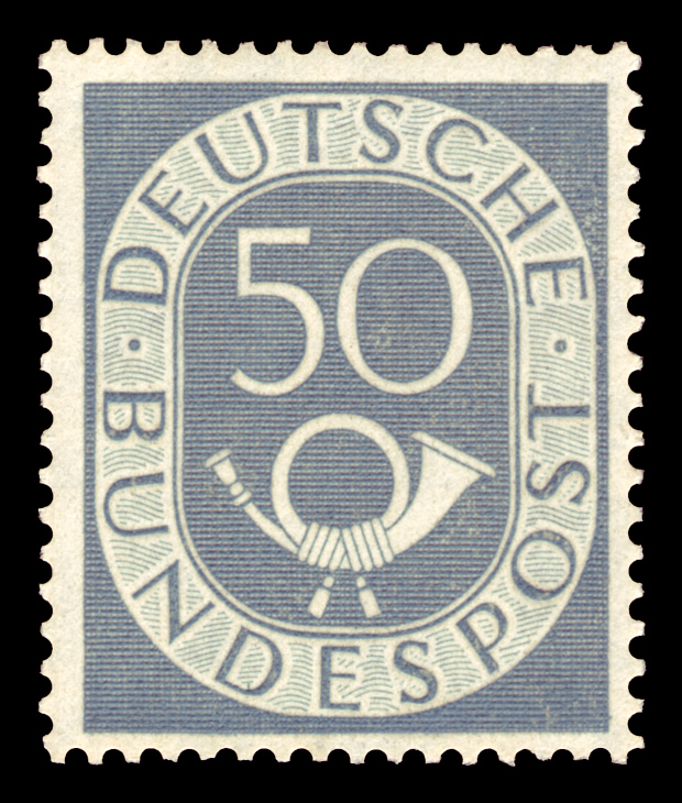 DBP 1951 134 Posthorn