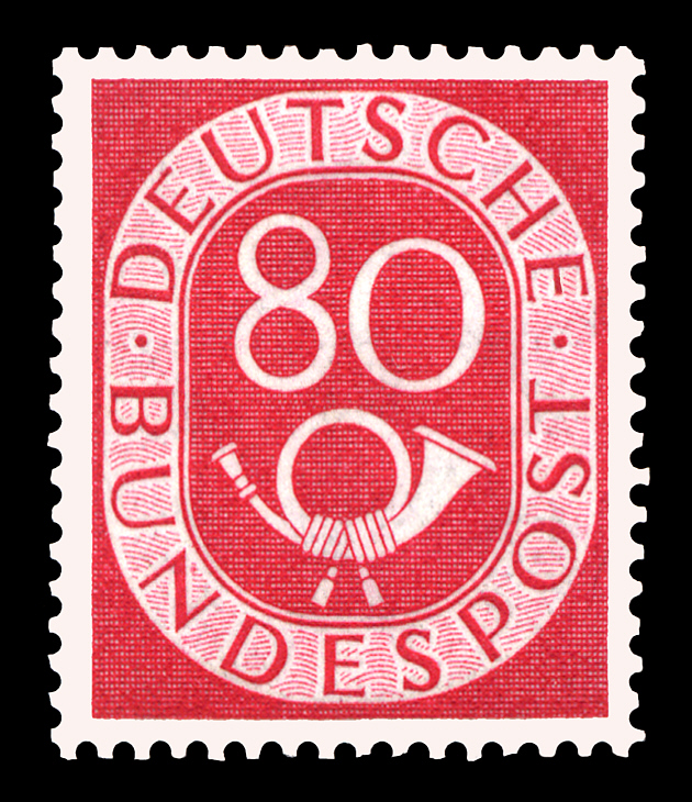 DBP 1951 137 Posthorn
