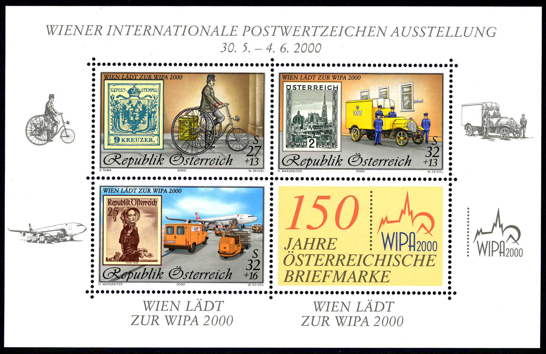 150years Austrian stamps